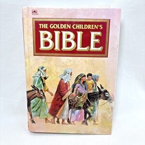 The Children's Bible by Golden Press 1993 Hardcover Illustrated 90s Vintage